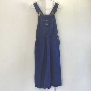 Rare vintage Madewell denim overall dress